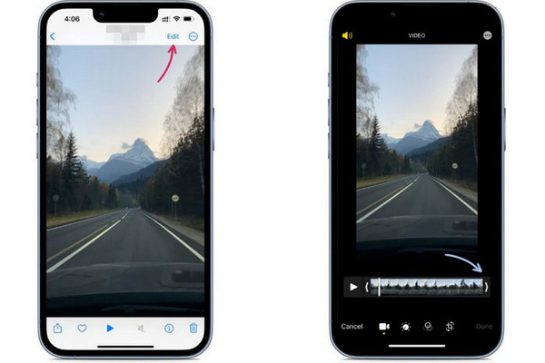 Instagram App Trim Story Video
