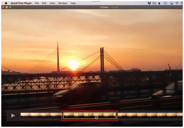 Quicktime Player Mid Section