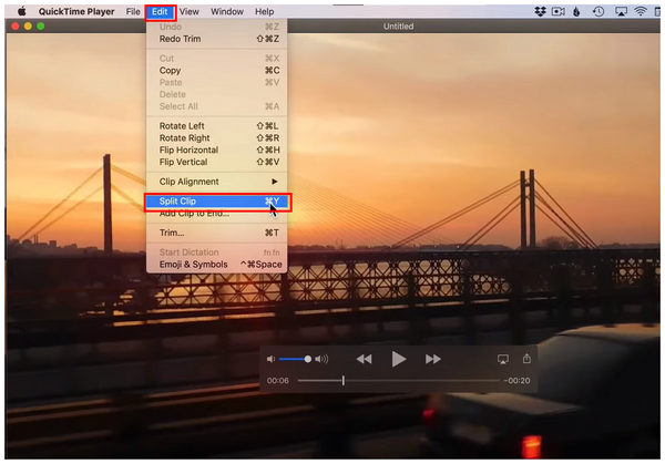 Quicktime Player Split Clip