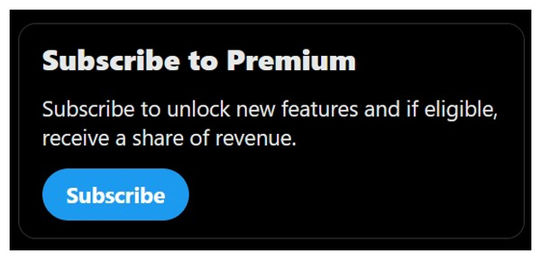 Twitter Premium Subscriber