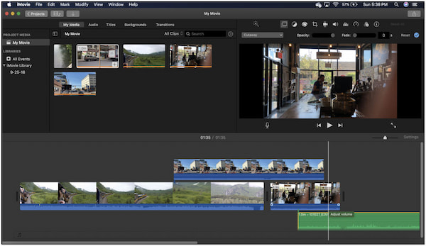 iMovie 視頻廣告製作工具