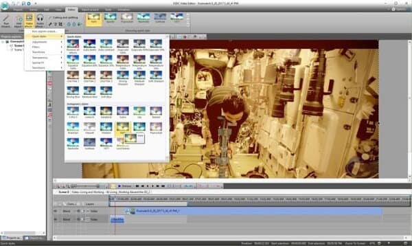 Editor video gratuito VSDC