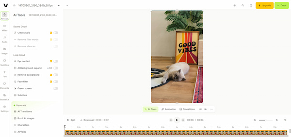Veed Ai Video Enhancer