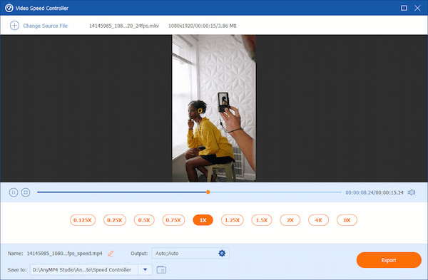 Banner Video Speed Changer