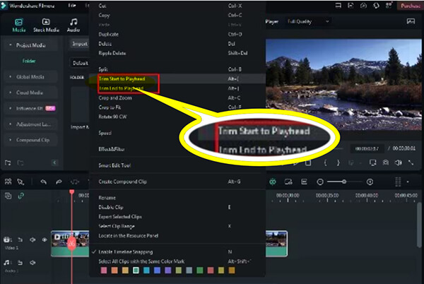 Filmora Video Trimmer