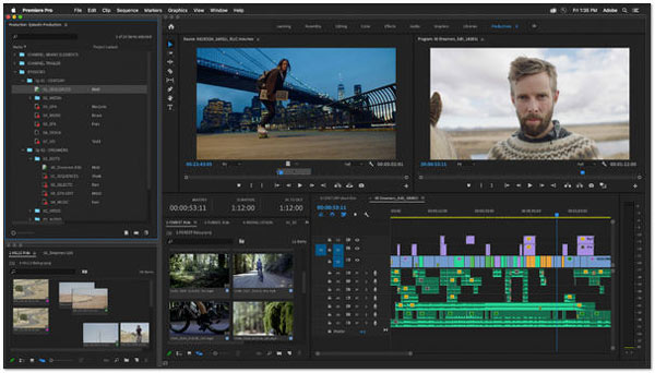 Rimozione di filigrane video Premiere Pro