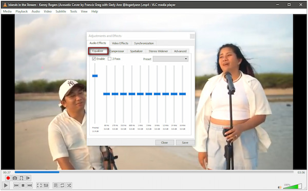 Adjust Equalizer Levels