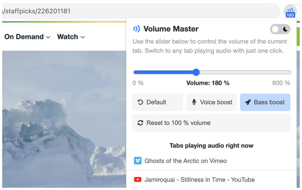Volume Master Chrome