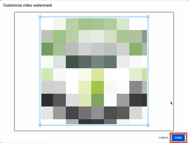 Crop Watermark Image If Necessary