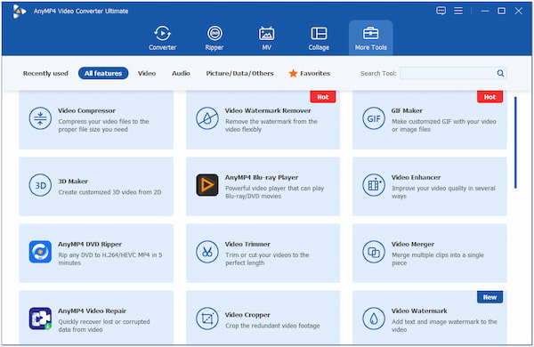 Anymp4 Video Converter Ultimate