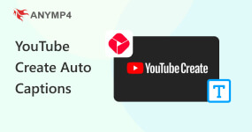 YouTube Create Auto Captions