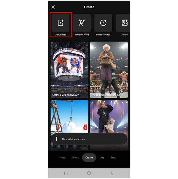 Youtube Create Advanced Video