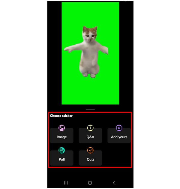 Youtube Create Sticker Type