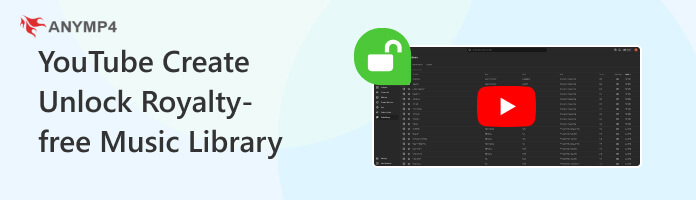 YouTube Create Unlock Royalty-Free Music Library
