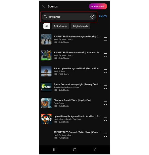 Youtube Create Royalty Free