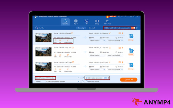 Anymp4 Video Converter Ultimate