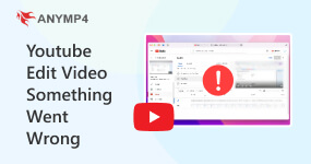 YouTube Edit Video Something Went Wrong