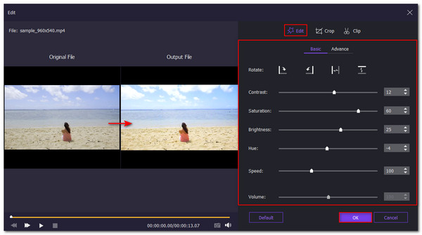 AnyMP4 Video Editor Editar vídeo