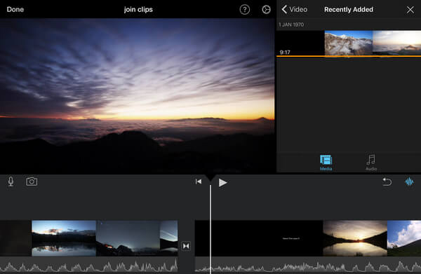 iMovie Video Joiner