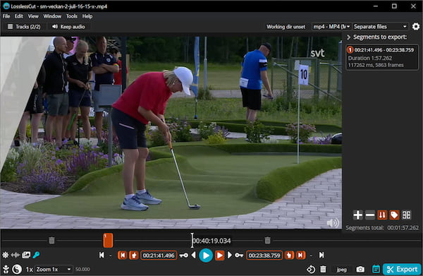 Video Splitter Losslesscut