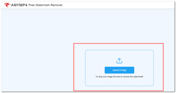 AnyMP4 Object verwijderen Afbeelding uploaden